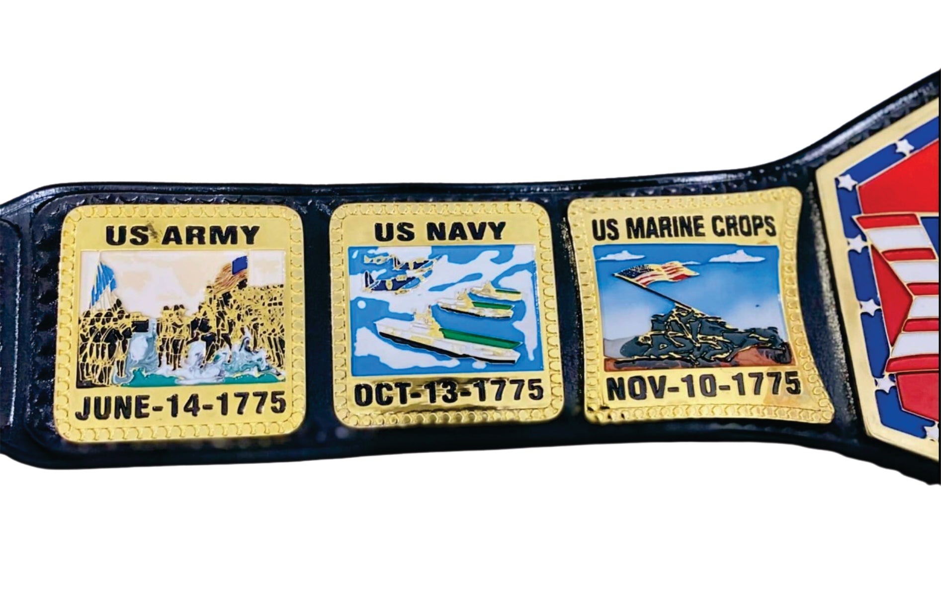 Custom 2023 Armed Forces Title Belt Championship Belts Online