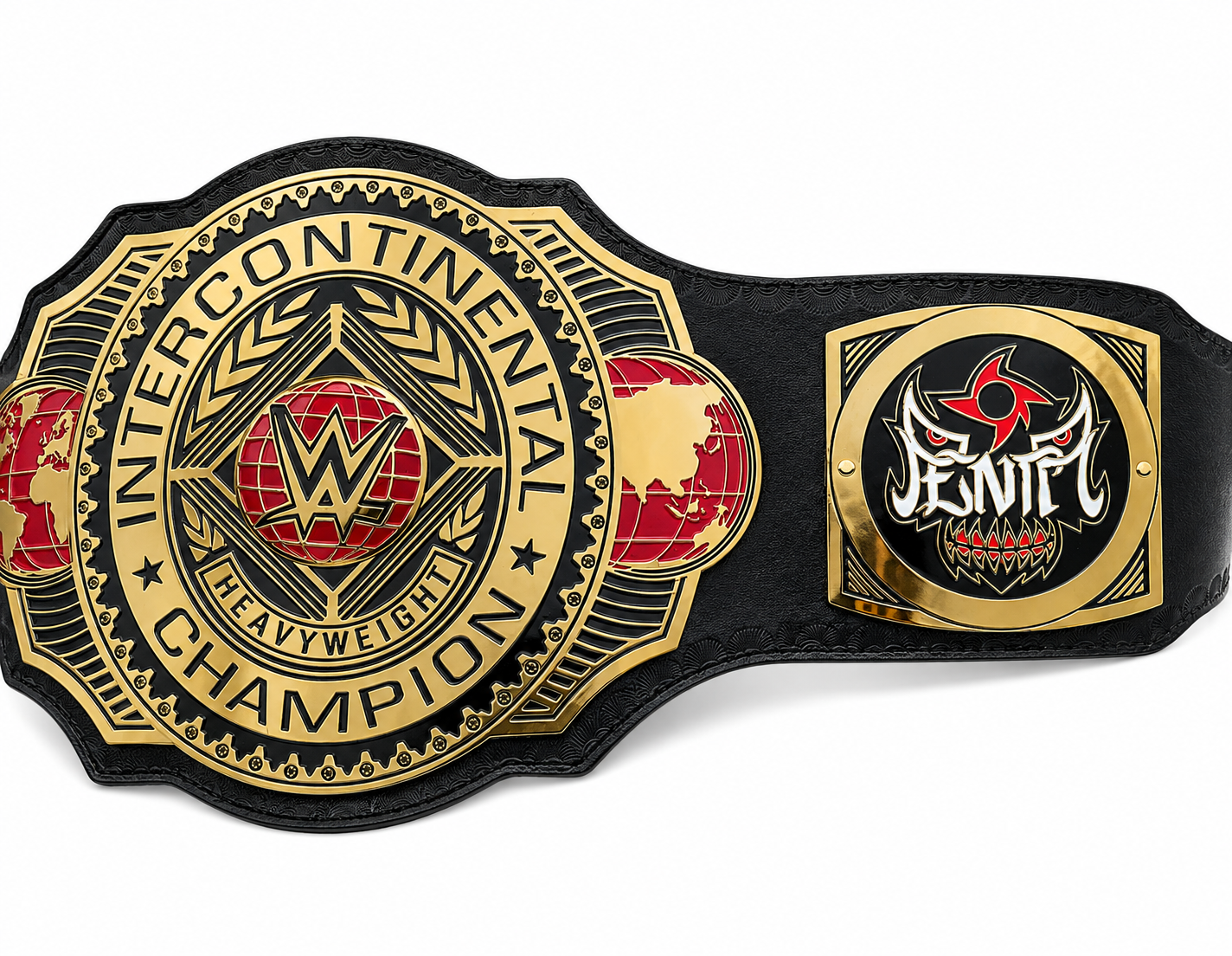 WWE Custom Intercontinental Heavyweight Championship Replica Belt  Jenif Edition