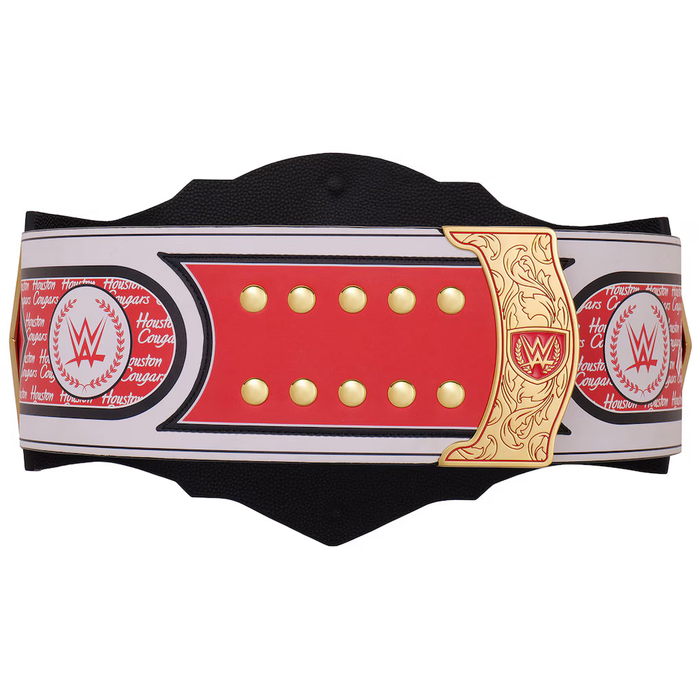 Houston Cougars WWE Legacy Title Belt