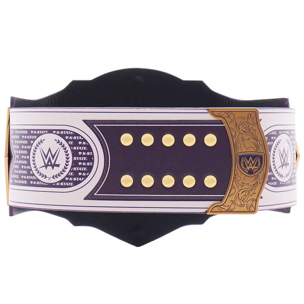Kansas State Wildcats WWE Legacy Title Belt