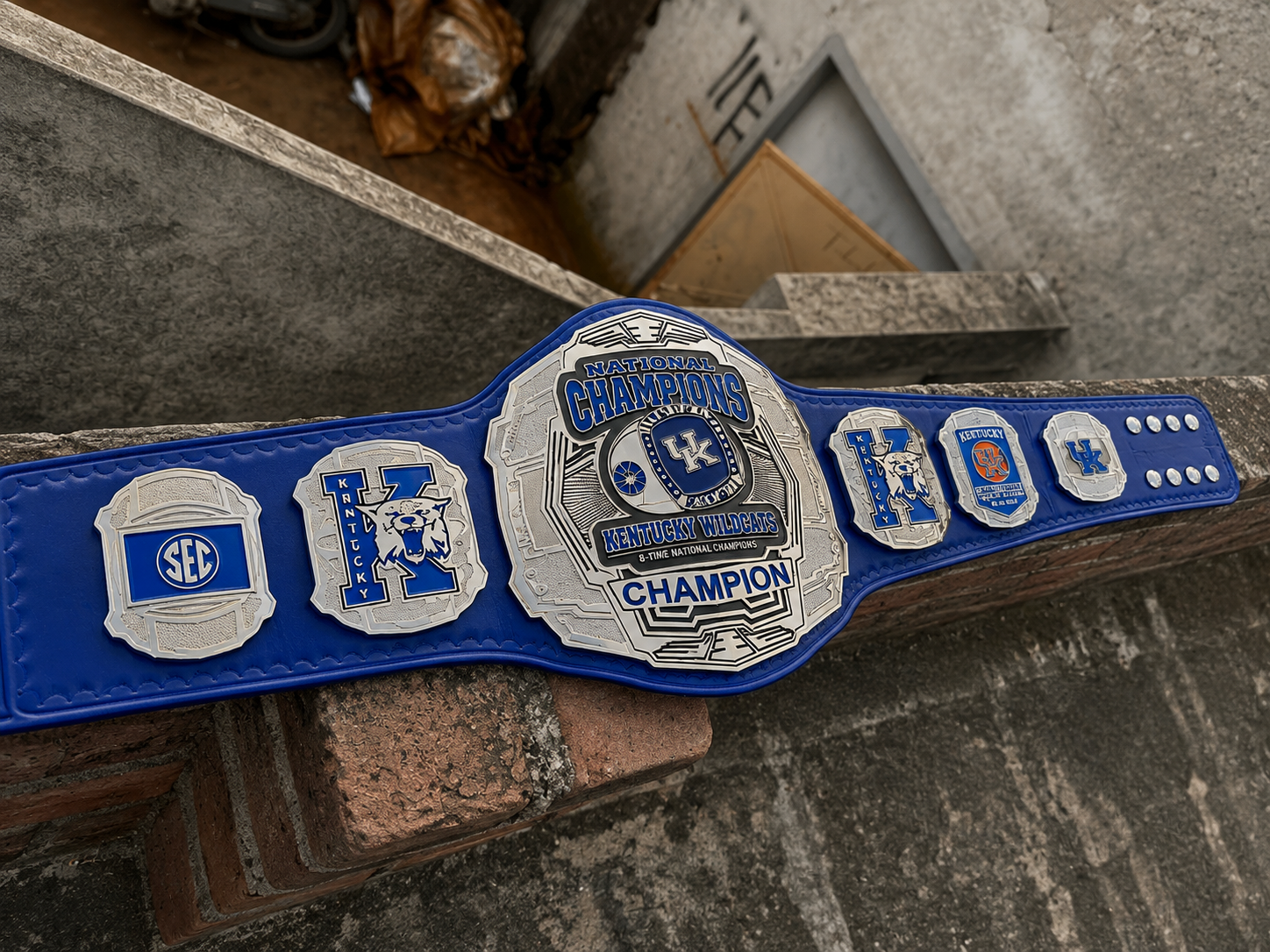 24K CNC Kentucky Wildcats National Champions Championship Belt
