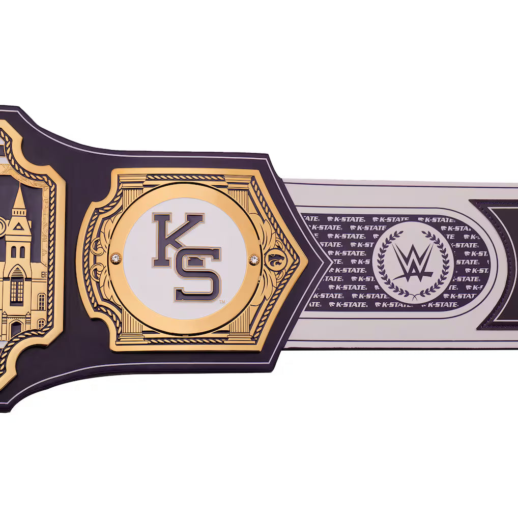 Kansas State Wildcats WWE Legacy Title Belt