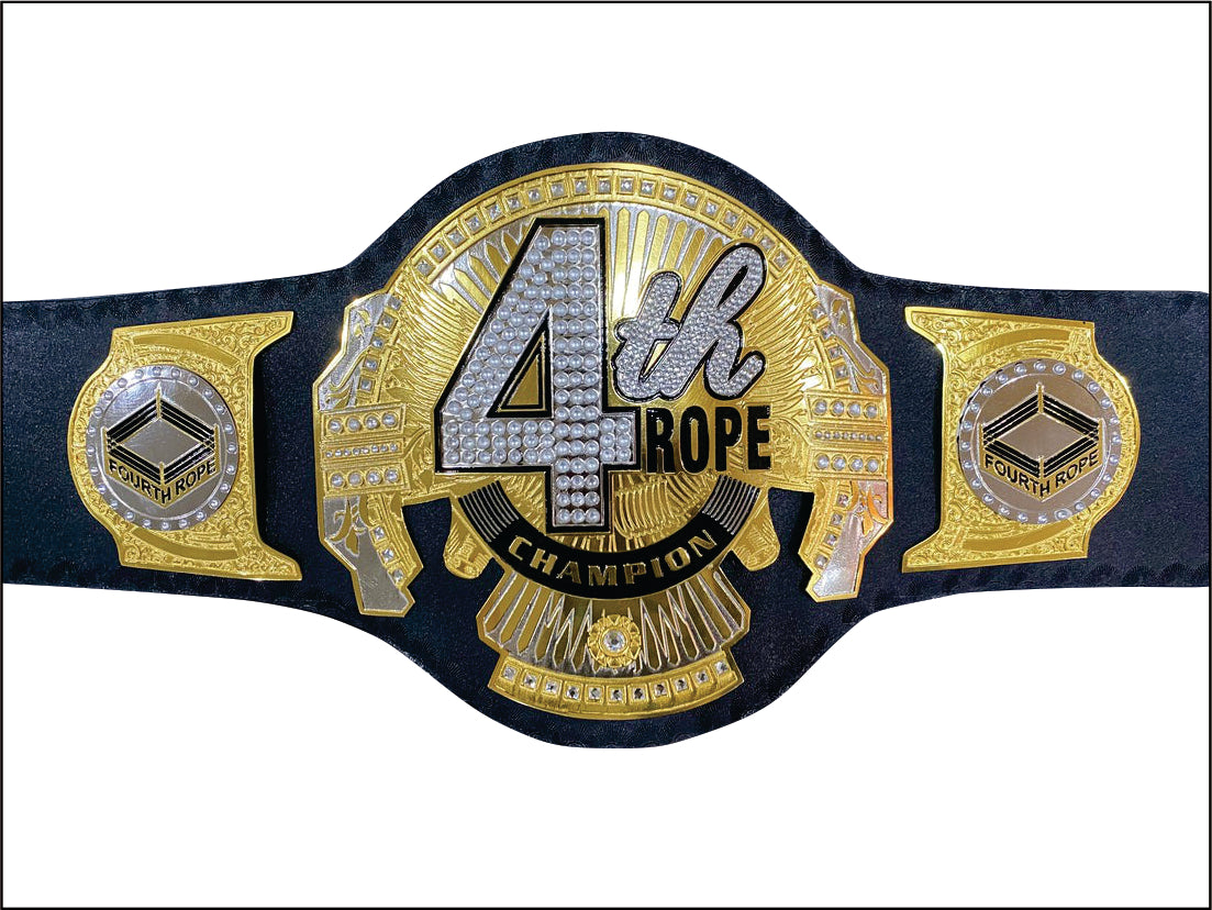 4th Rope Ring 4th rope world heavyweight Custom Championship Replica Title Belt