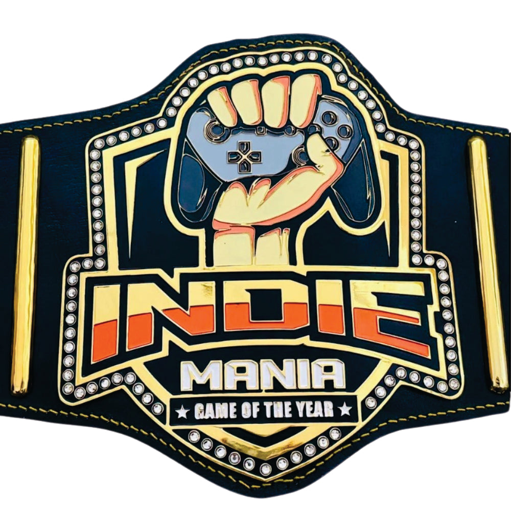 Indie Mania Game of thr Year Championship Belt Championship Belts Online