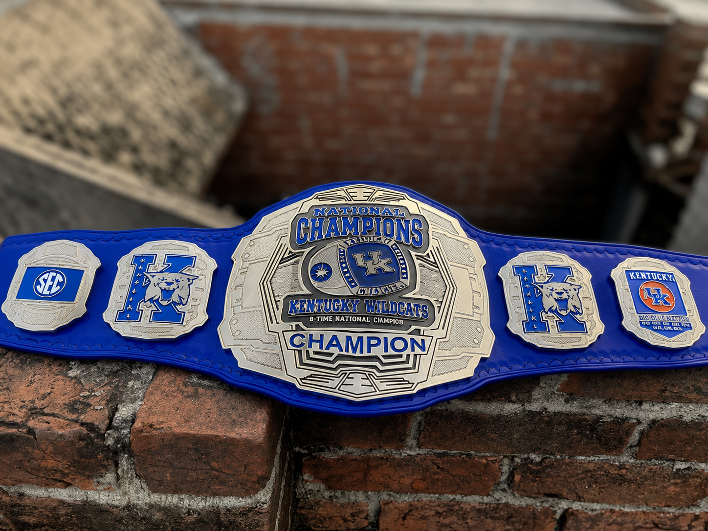 24K CNC Kentucky Wildcats National Champions Championship Belt