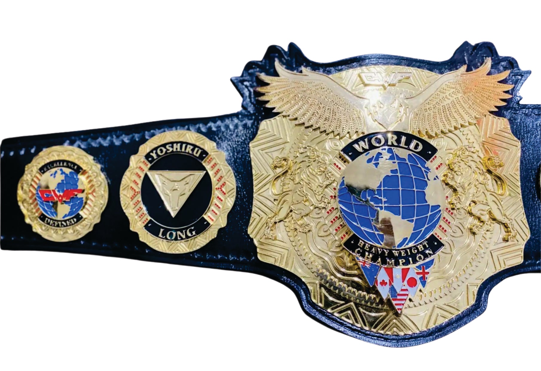 MILWAUKEE PAD MASTER CHAMPIONSHIP WRESTLING BELT Championship Belts Online