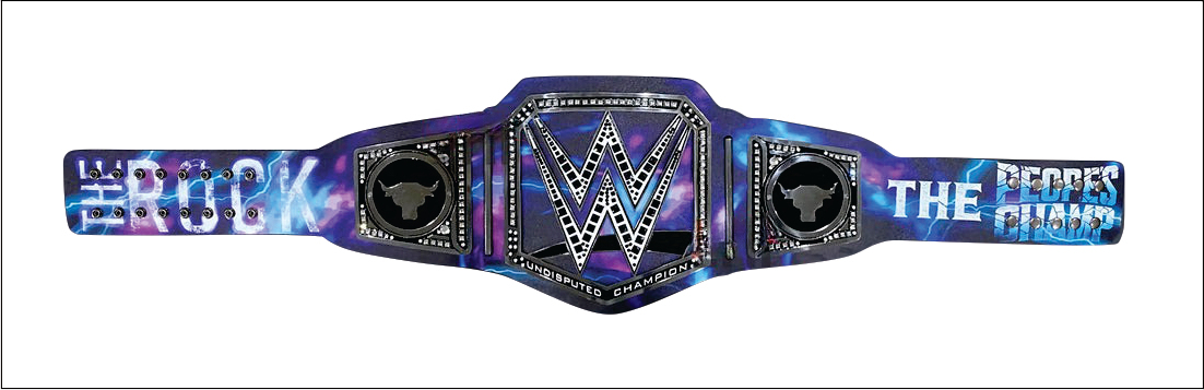 Custom The Rock Final Boss Universal Championship Belt Wrestling Championship Belts Online