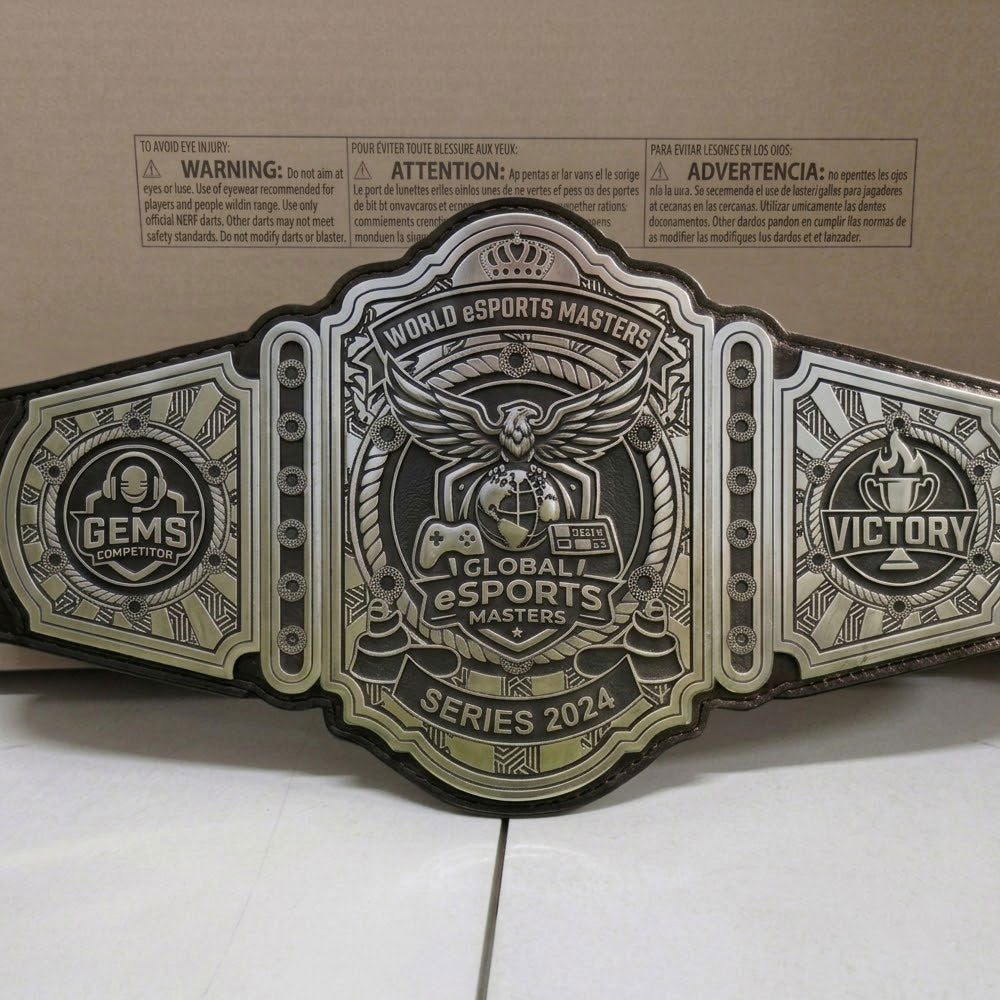 Unique Made-to-Order Championship Belt