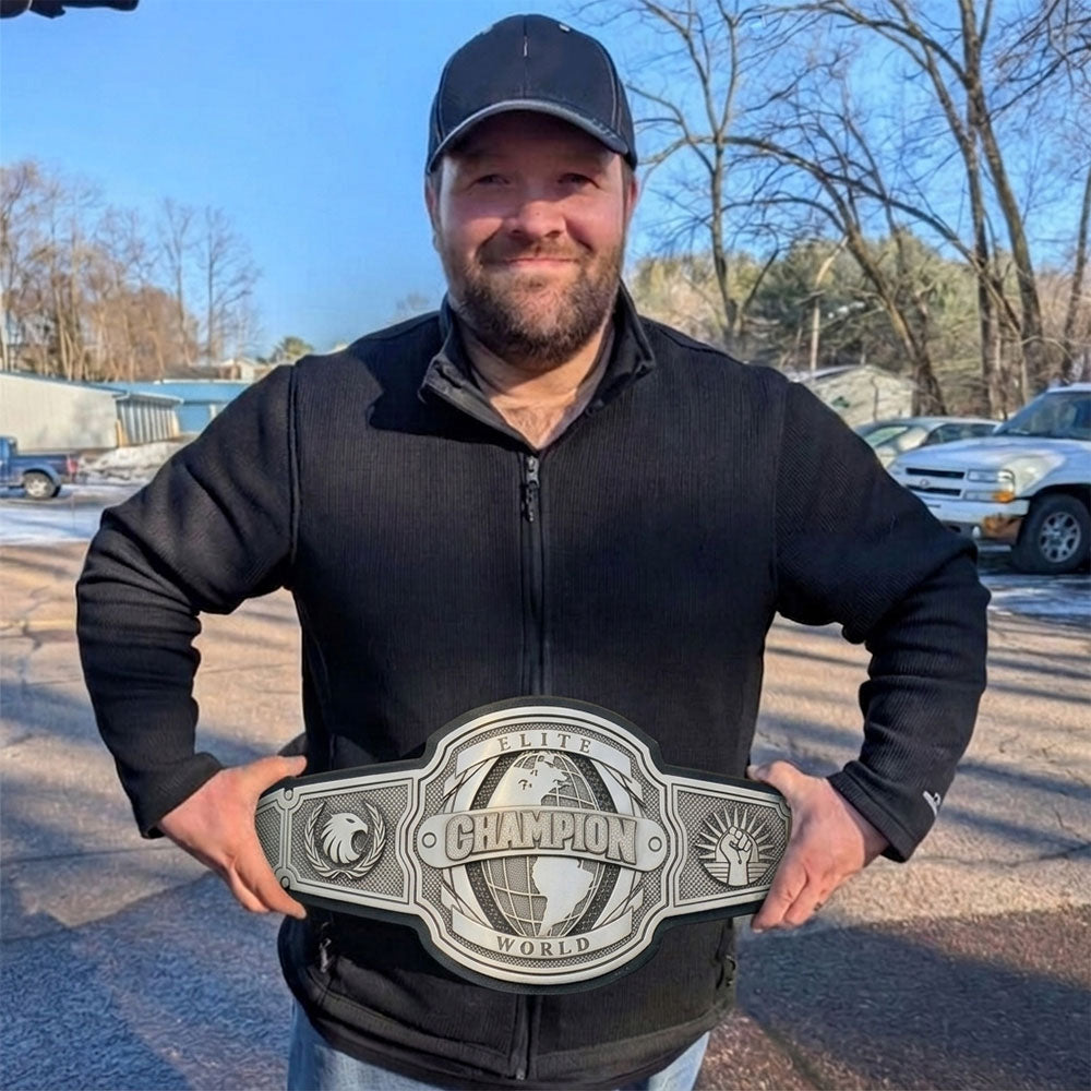 Custom Wrestling Championship Belt Design