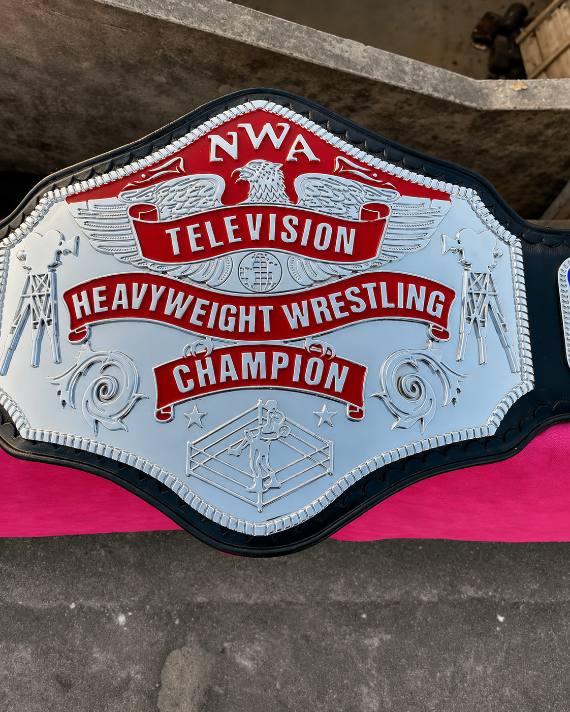 The 24K CNC NWA Television Premium CNC Championship Belt Replica