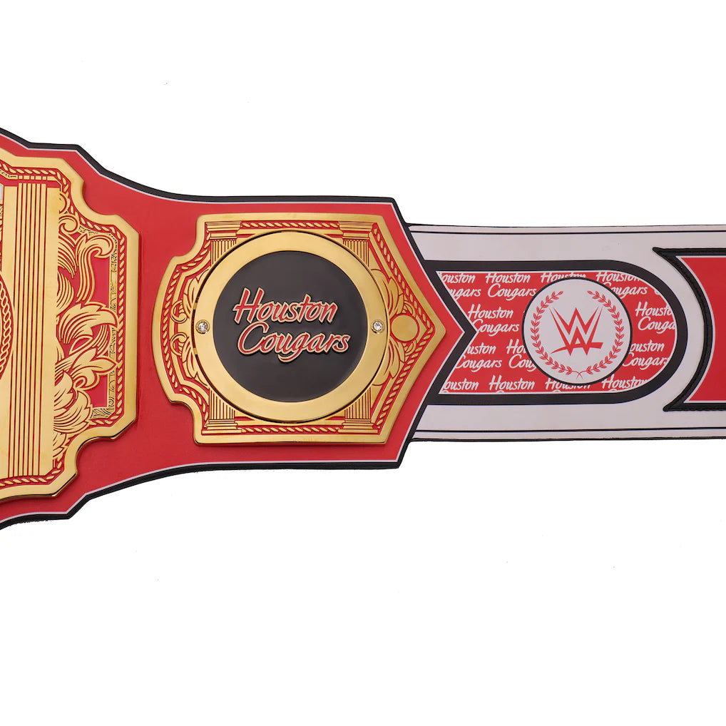 Houston Cougars WWE Legacy Title Belt