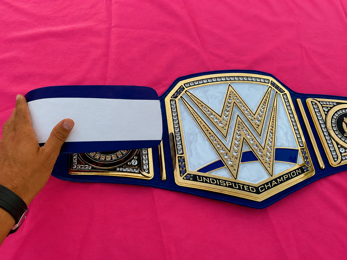 24K GOLD CNC WWE Undisputed Championship Belt