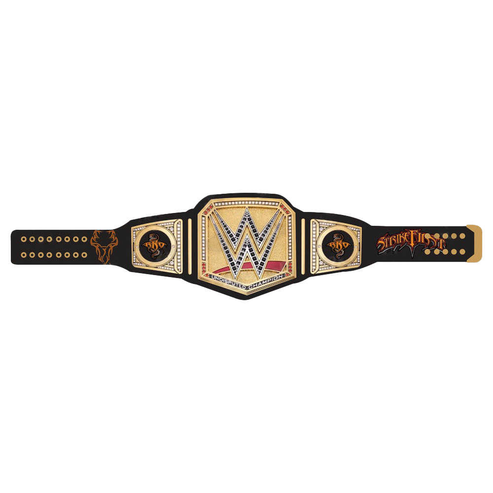 Randy Orton Strike First Signature Series Belt (Black Strap) Championship Belts Online
