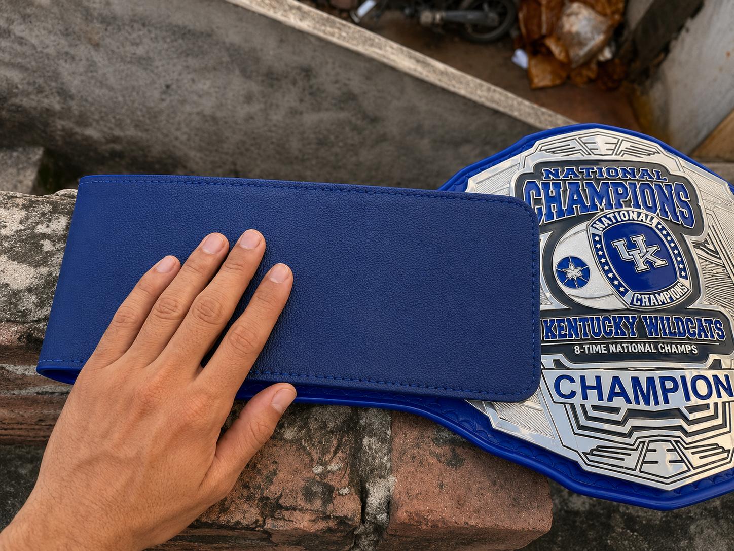 24K CNC Kentucky Wildcats National Champions Championship Belt