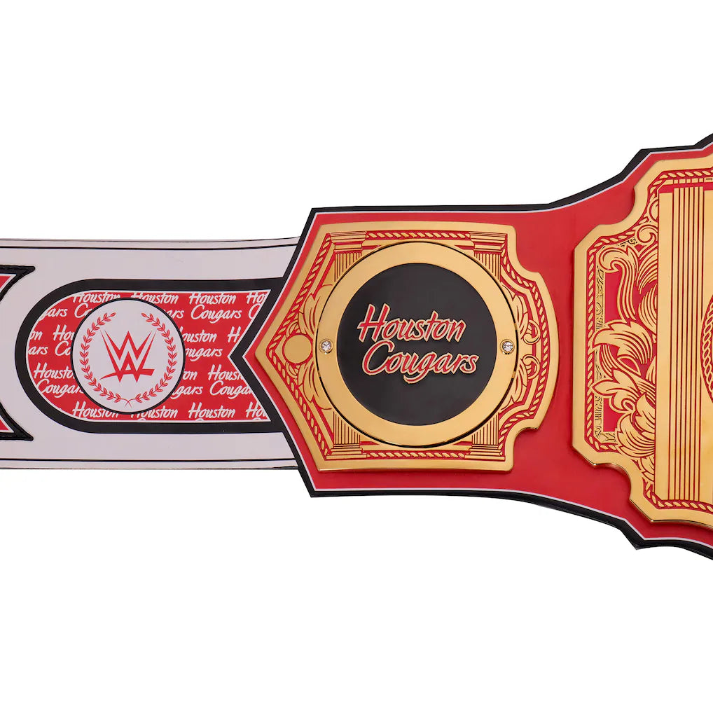Houston Cougars WWE Legacy Title Belt