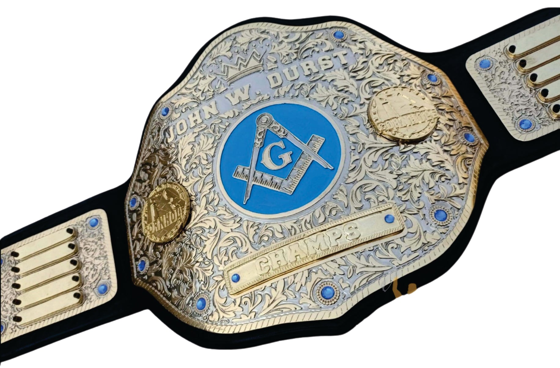 John W. Durst Cornhole Trophy  Champions Championship Belt Championship Belts Online