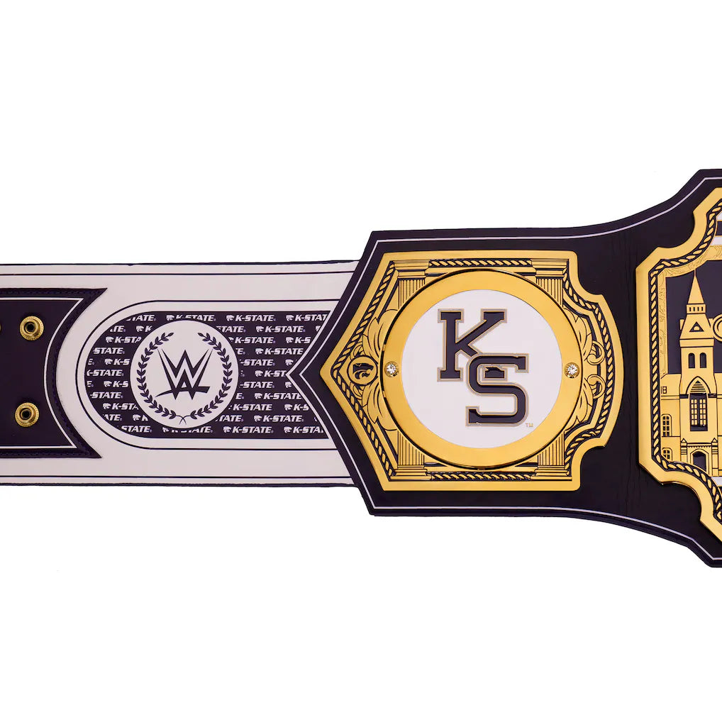 Kansas State Wildcats WWE Legacy Title Belt