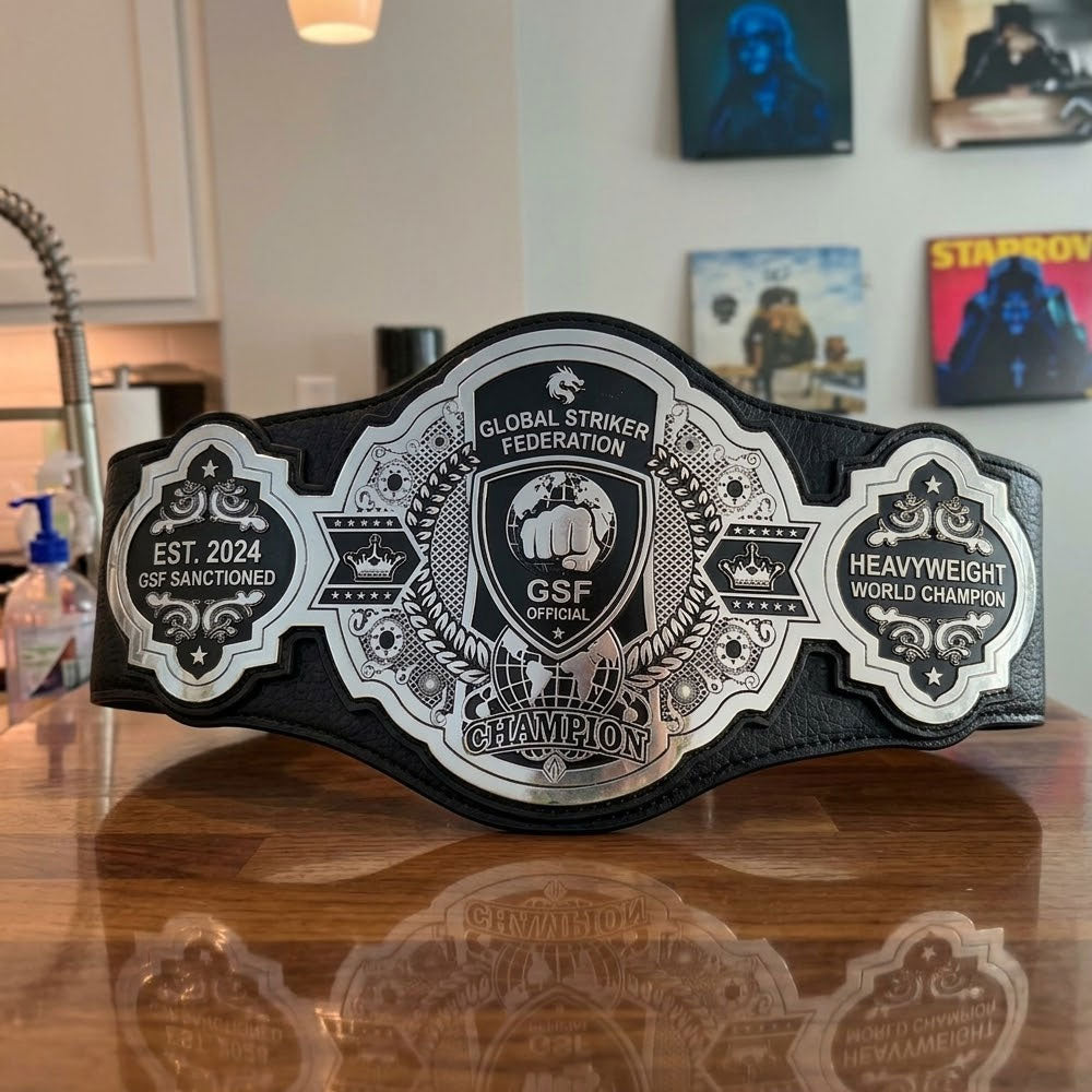 Luxury Custom Champion Title Belt