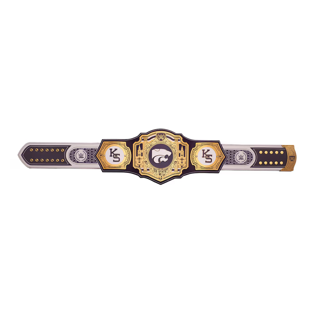 Kansas State Wildcats WWE Legacy Title Belt