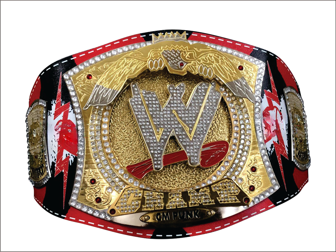 CM Punk Spinner World Heavyweight Championship Belt Replica