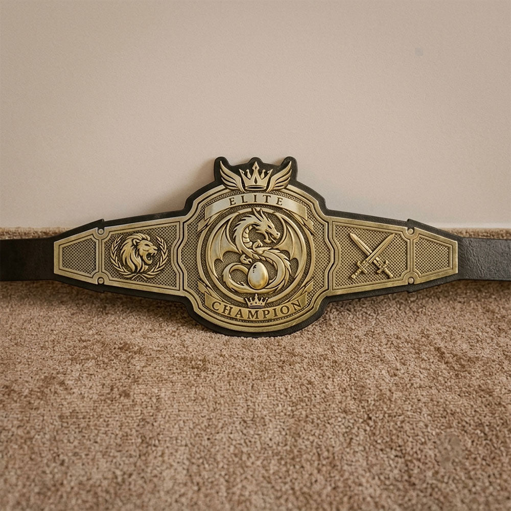 Custom Wrestling Championship Belt Design