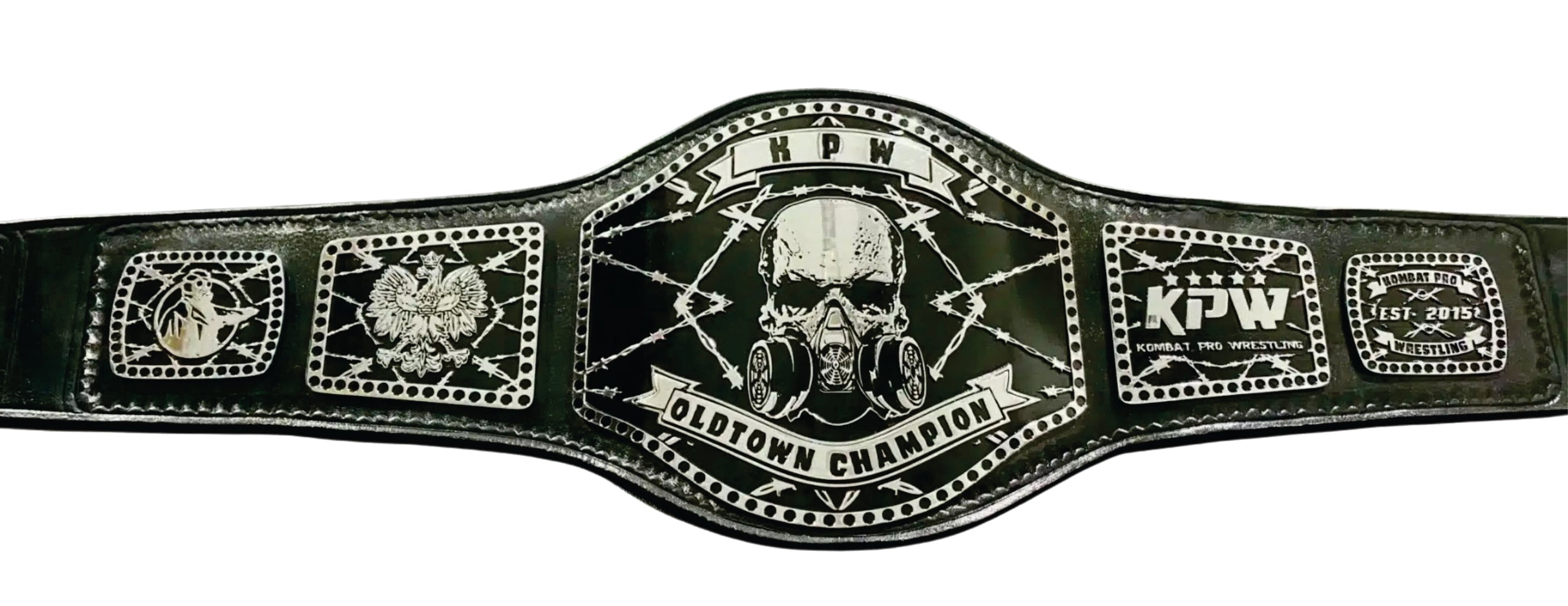 BLACK WORLD KPW OLD TOWN CHAMPION CHAMPIONSHIP BELT Championship Belts Online