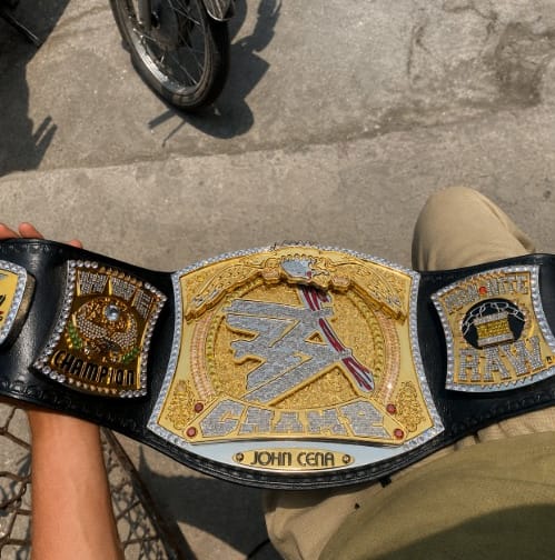 The 24K CNC WWE Heavyweight Spinner Premium CNC Championship Belt Replica