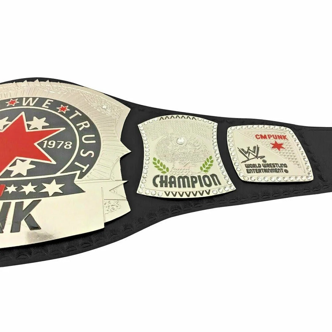 WWE CM PUNK WRESTLING CHAMPIONSHIP BELT Championship Belts Online