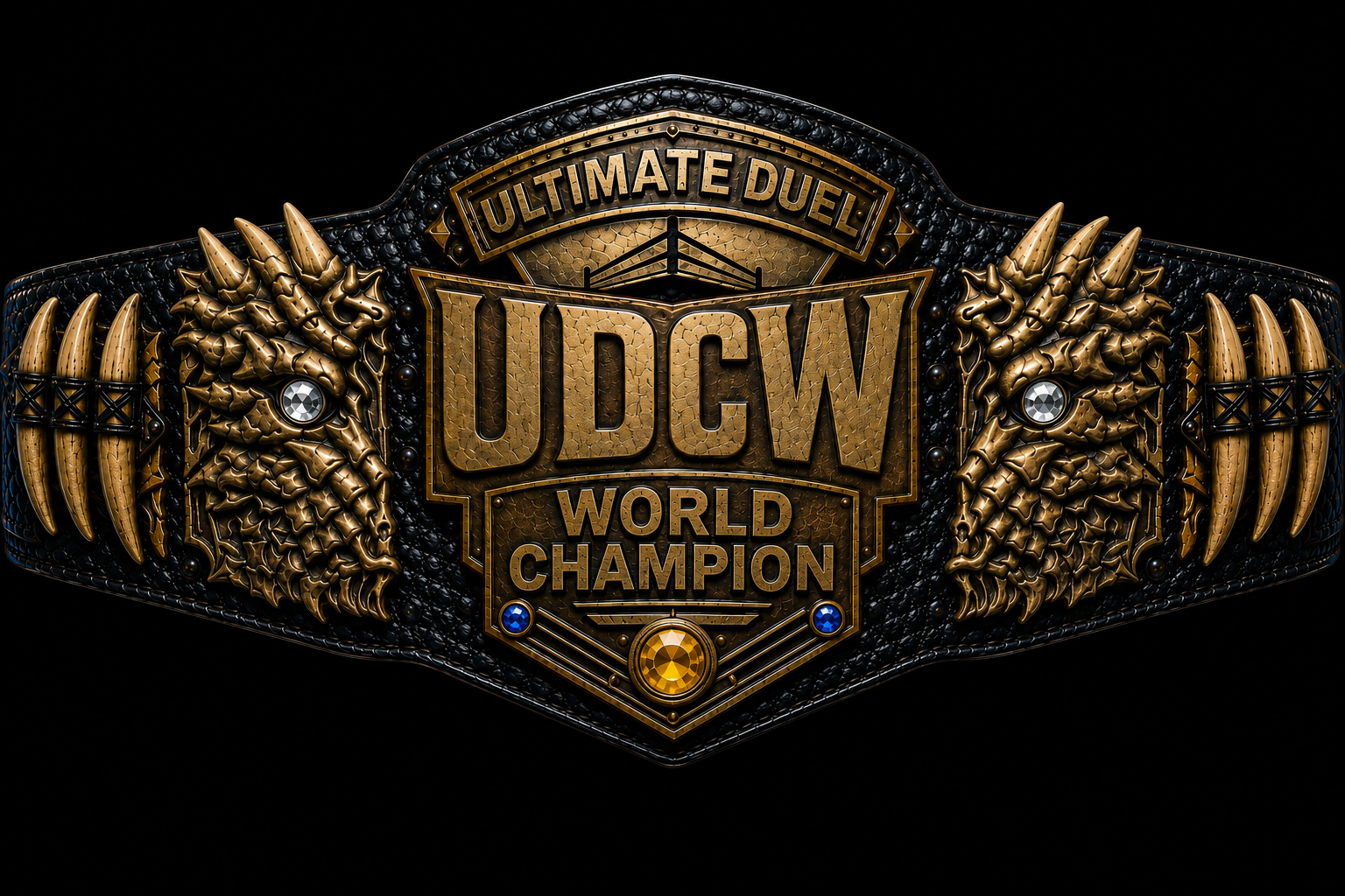 Ultimate Duel World Champion Title Belt
