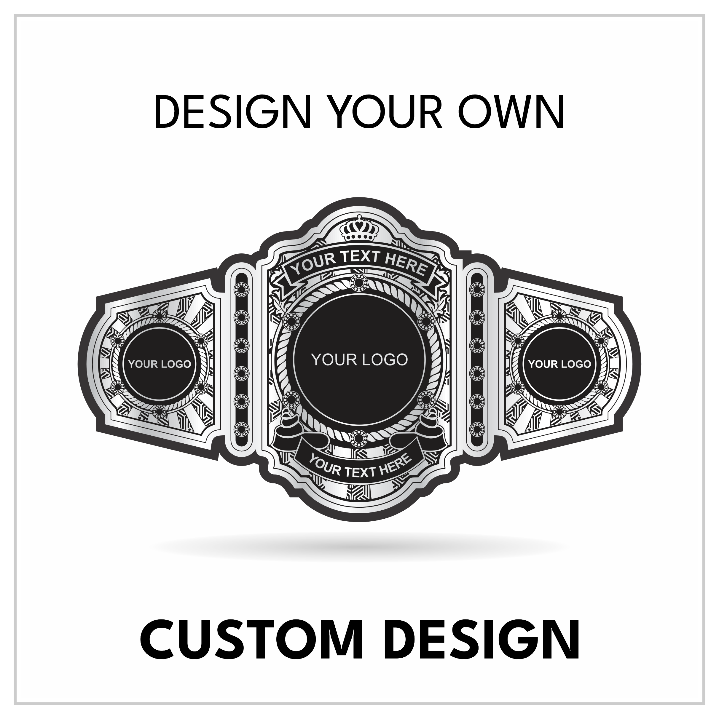 Unique Made-to-Order Championship Belt
