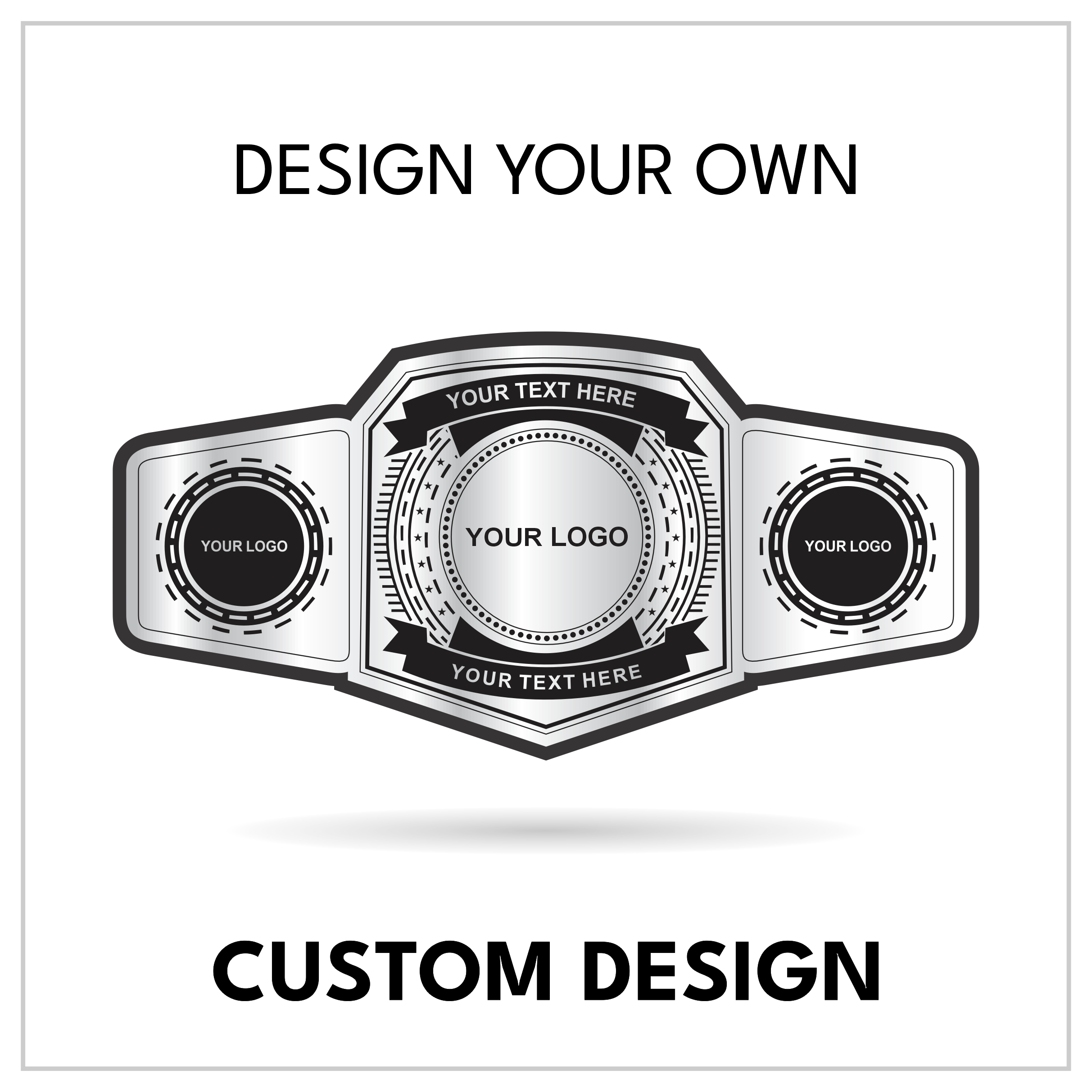 Custom Championship Belt Design Your Own Award Belt