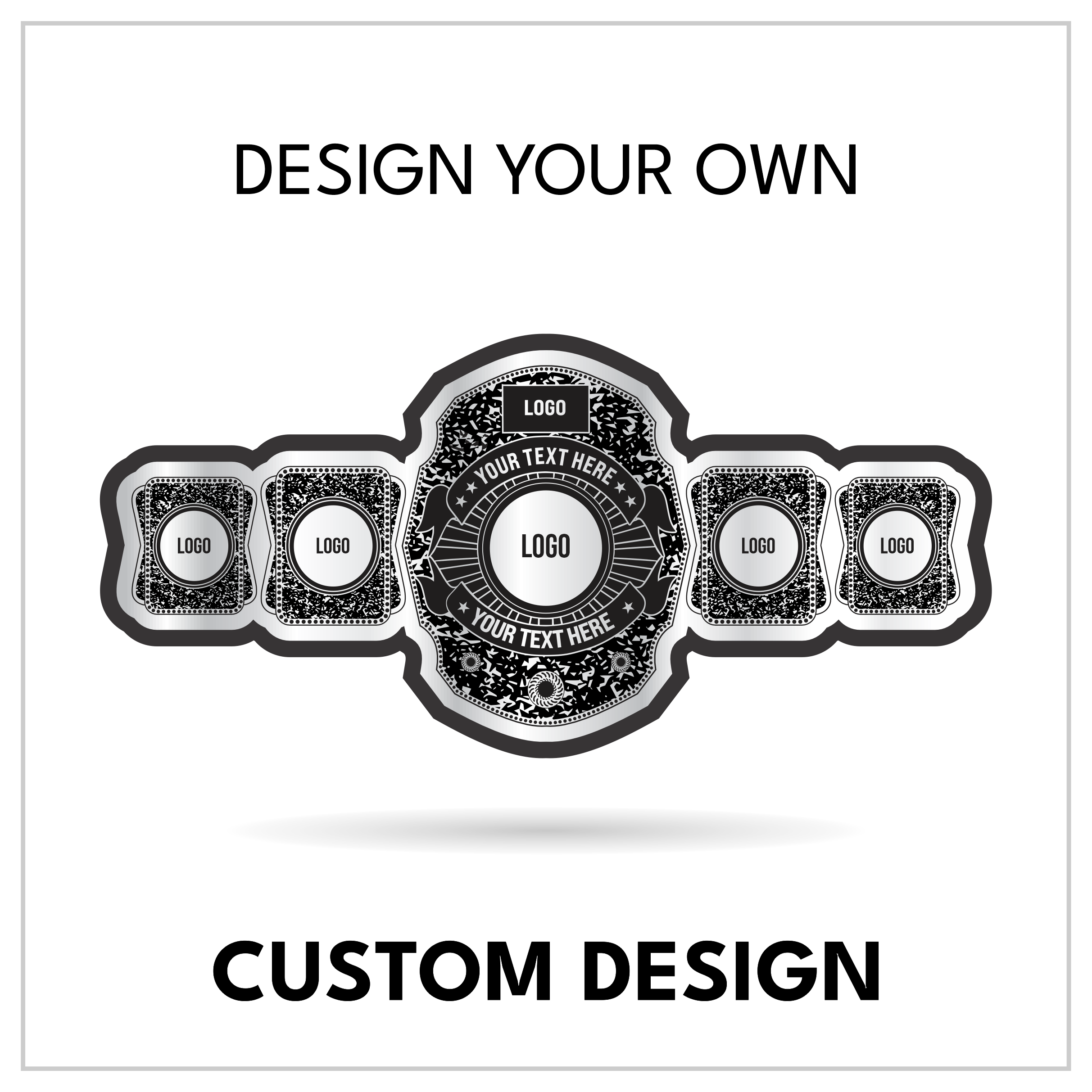 Premium Design Your Own Title Belt