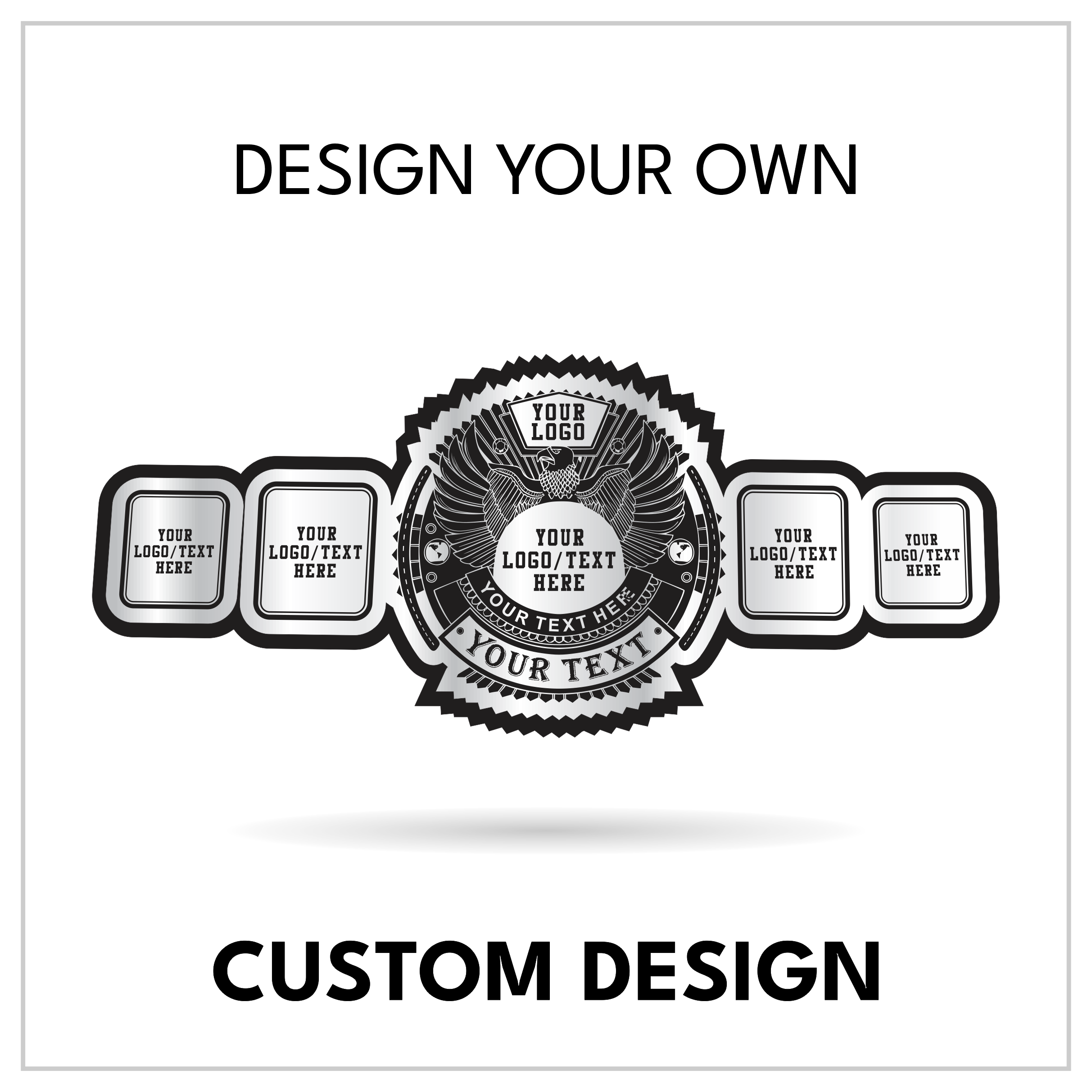 Custom Corporate & Sports Eagle Championship Belt