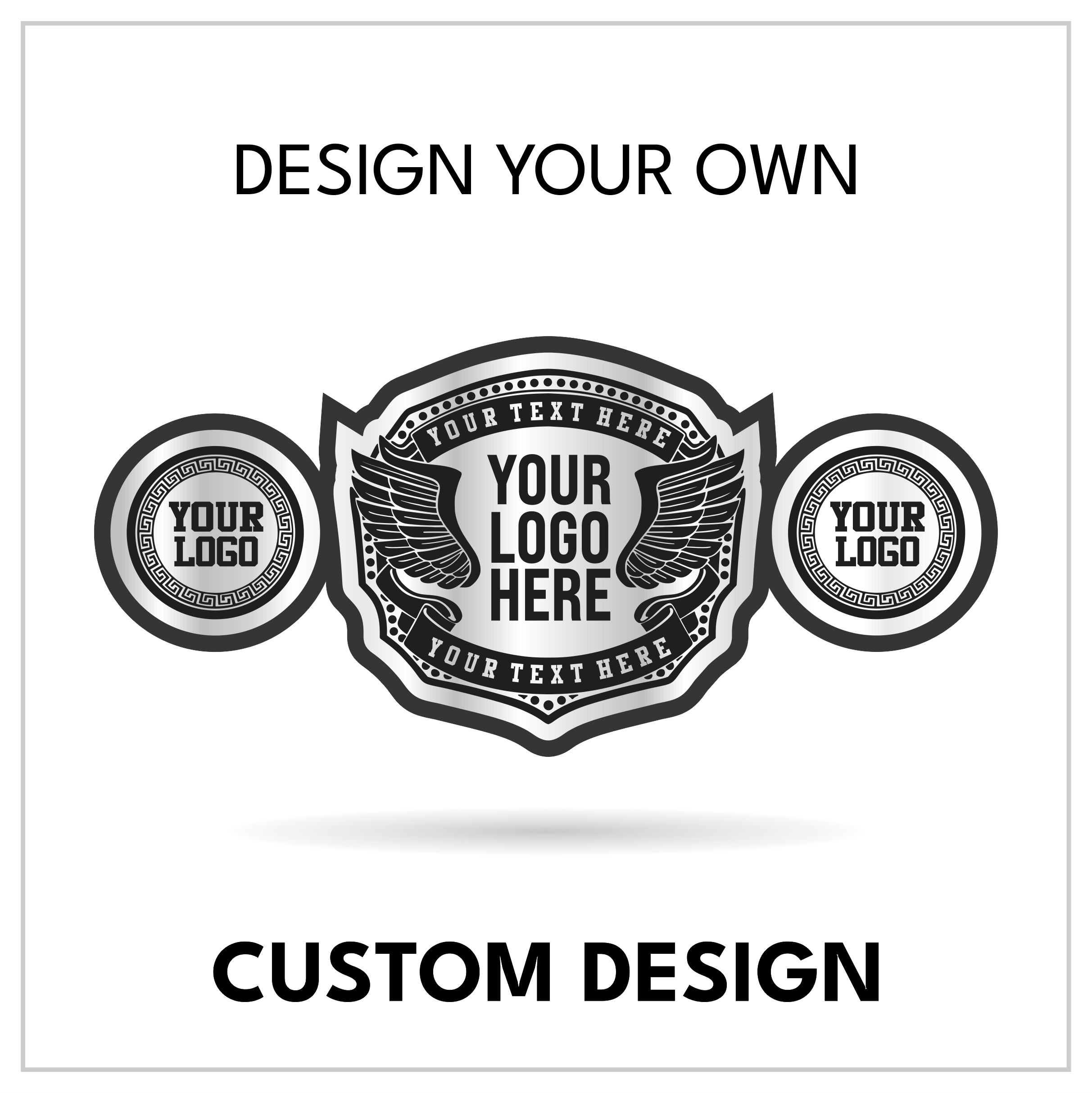 Personalized Championship Belt Features
