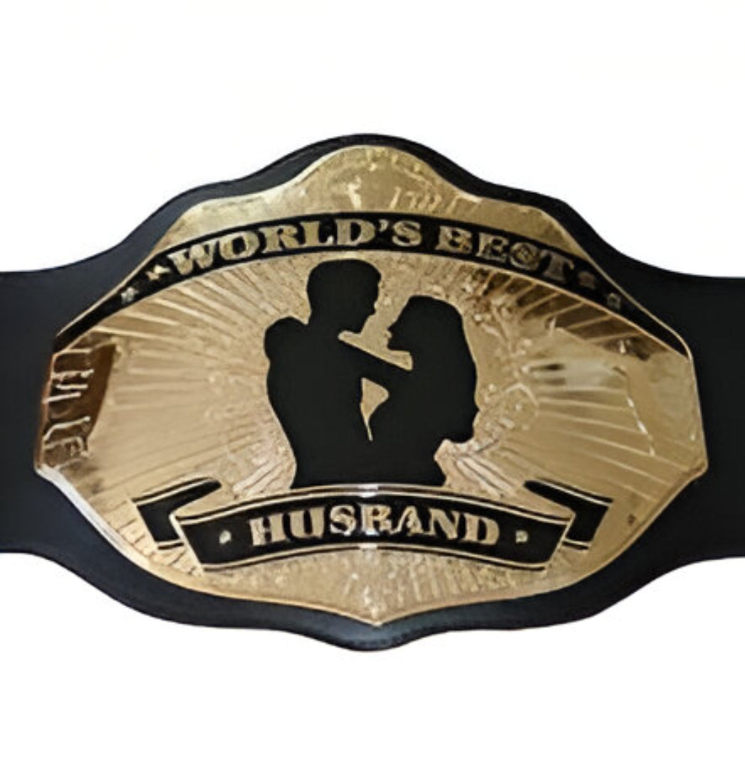 WORLD BEST HUSBAND WRESTLING CHAMPIONSHIP Belt Championship Belts Online