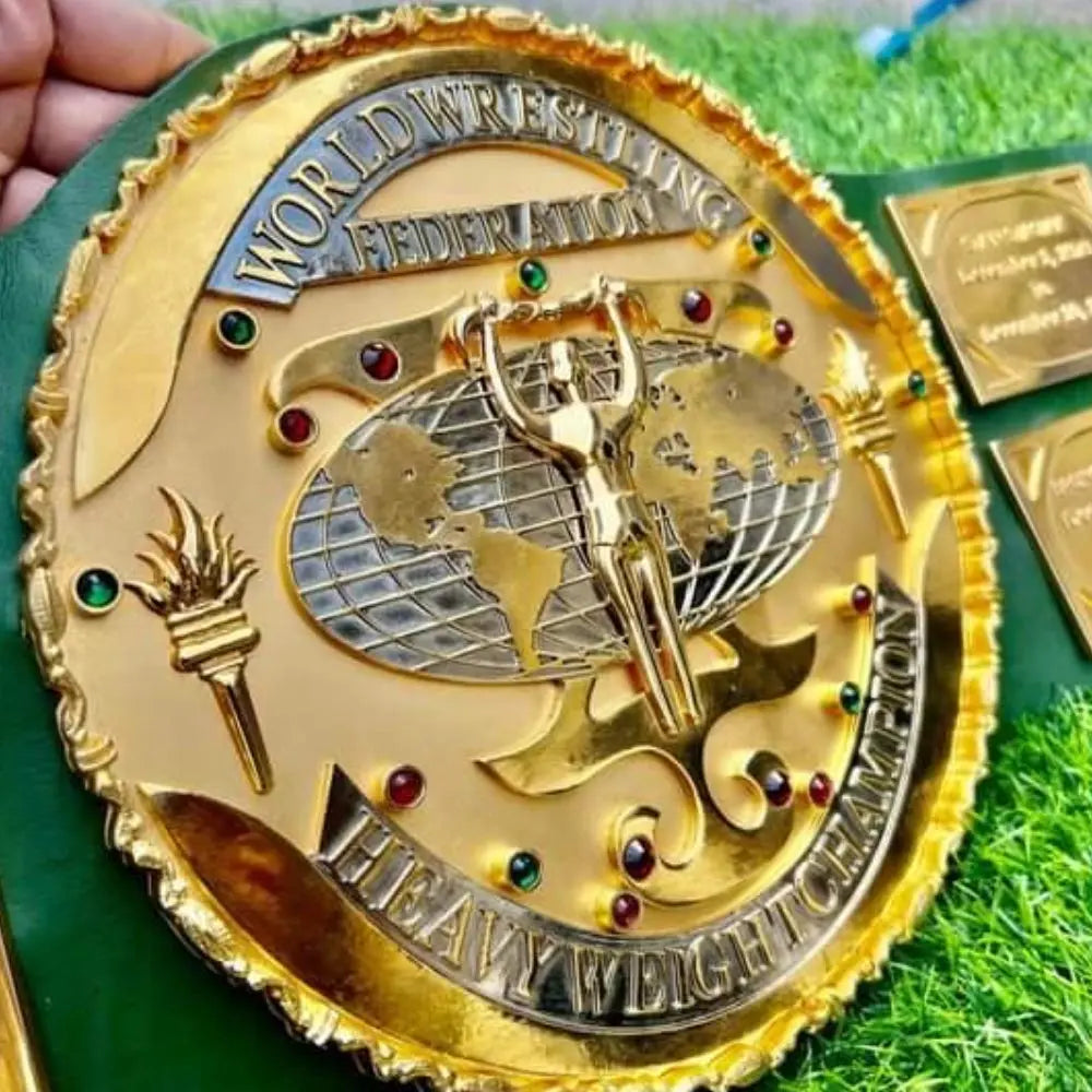 WWF BIG GREEN 3D CNC CHAMPIONSHIP BELT Championship Belts Online