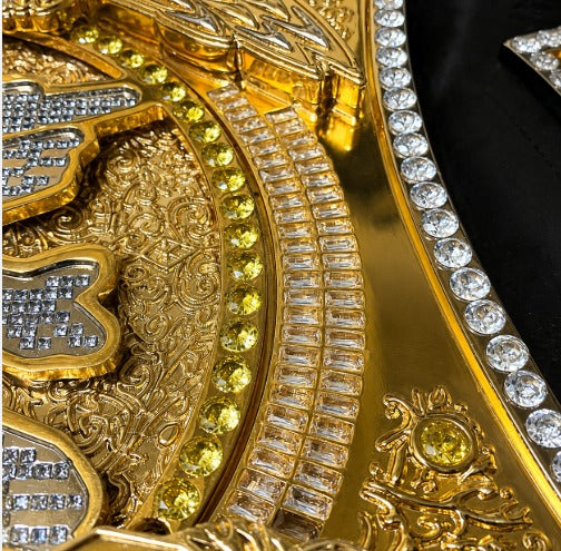 The 24K CNC WWE Heavyweight Spinner Premium CNC Championship Belt Replica