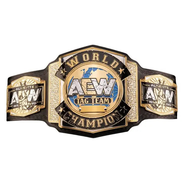 AEW World Tag Team Championship Replica Belt – Elite Tag Team Title Championship Belts Online