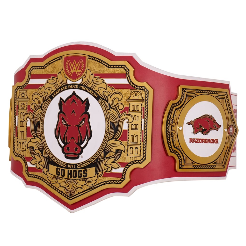 Arkansas Razorbacks WWE Legacy Title Belt Championship Belts Online