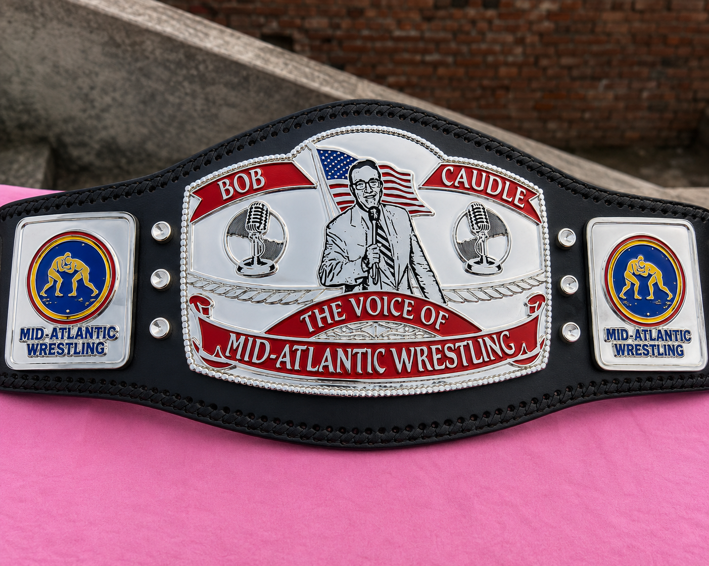 Bob Caudle Mid-Atlantic Wrestling Championship Belt