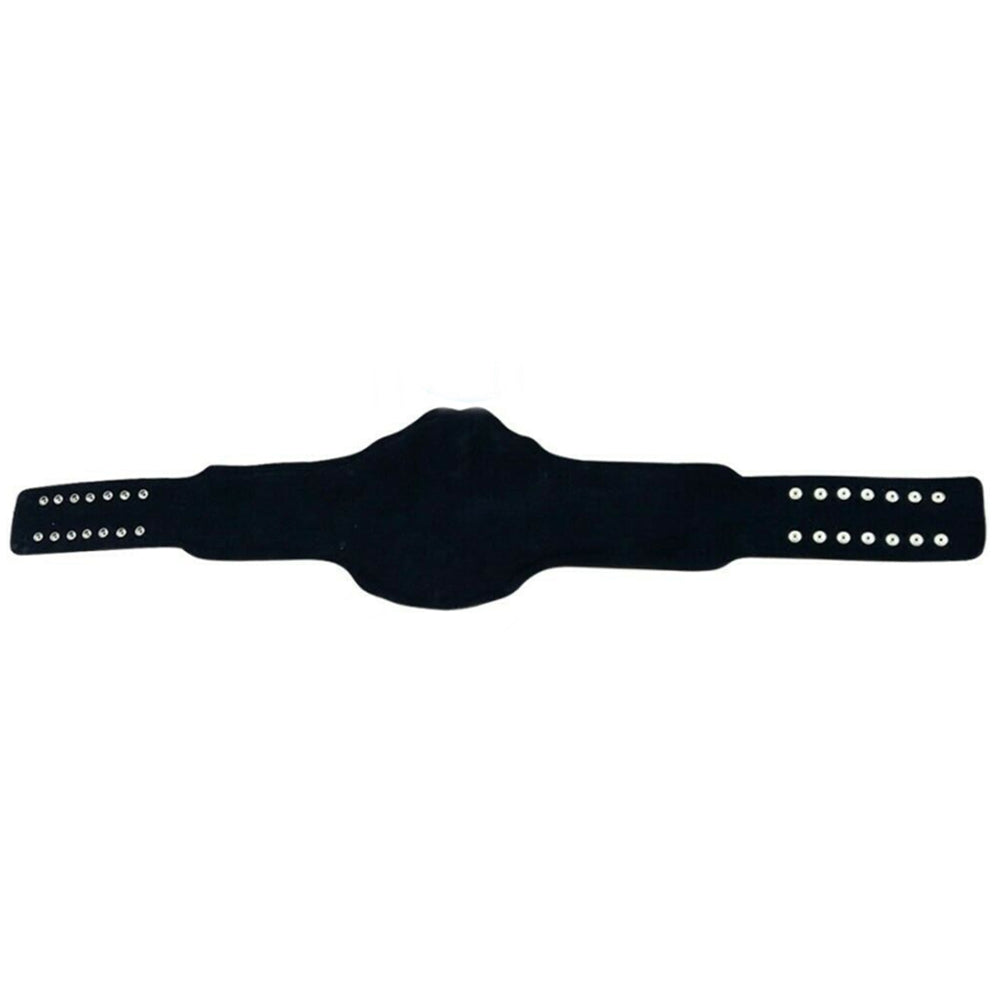 Black strap for classic UFC title belt for sale from Championship Belts Online with adjustable snaps