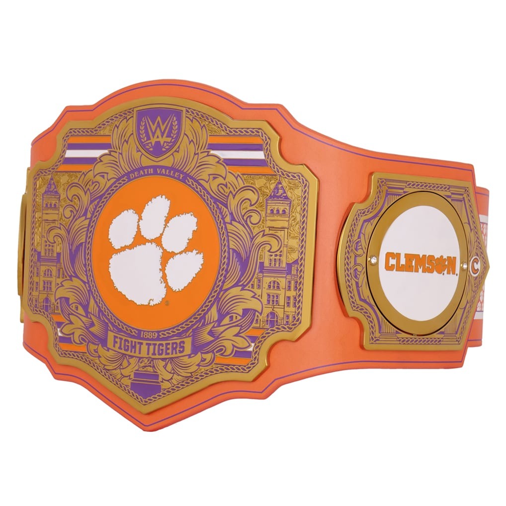Clemson Tigers WWE Legacy Title Belt Championship Belts Online