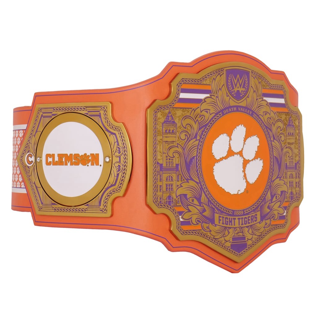 Clemson Tigers WWE Legacy Title Belt Championship Belts Online