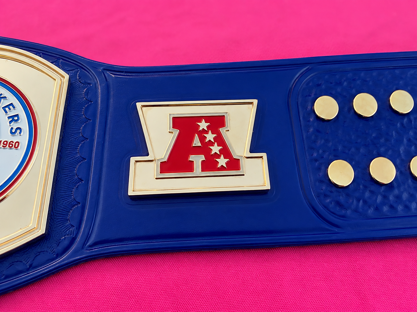 The 24K GOLD NFL Buffalo Bills Mafia Premium CNC Championship Belt Replica