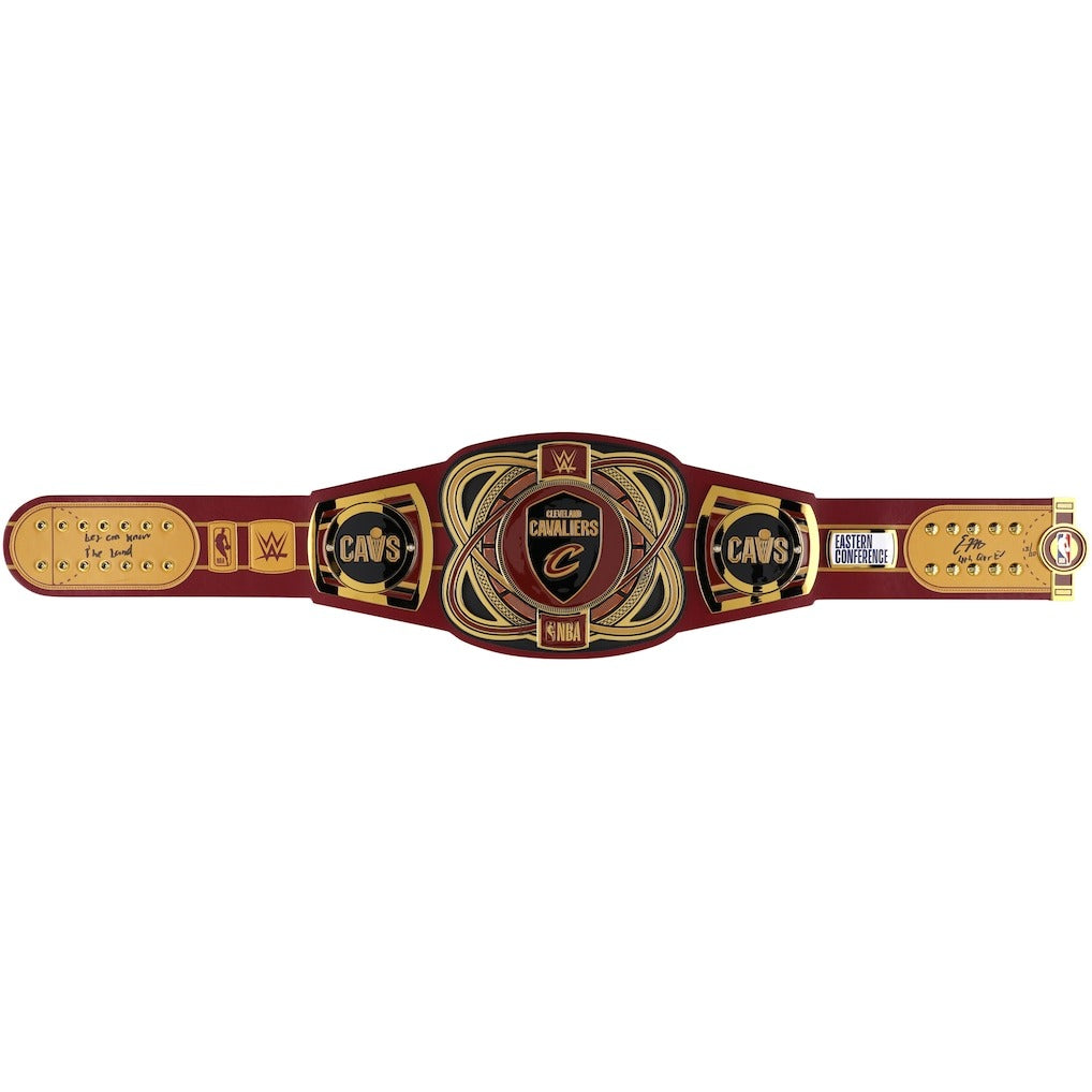 Evan Mobley Cleveland Cavaliers Autographed WWE Legacy Title Belt Championship Belts Online