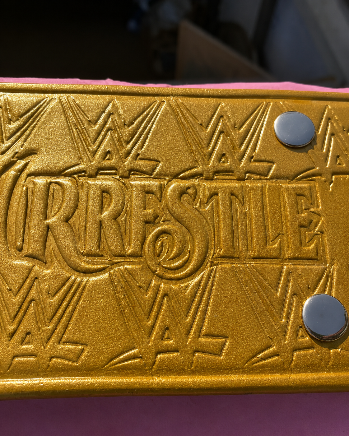 The 24K GOLD Wrestle Mania Premium CNC Championship Belt Replica