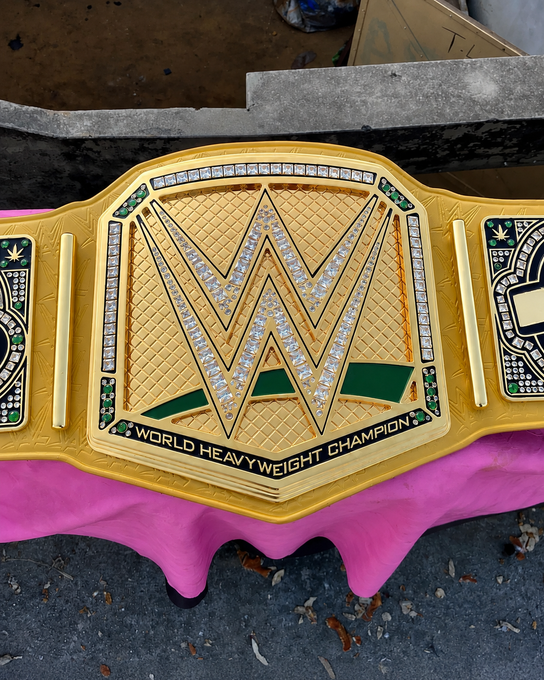 The 24K GOLD Wrestle Mania Premium CNC Championship Belt Replica