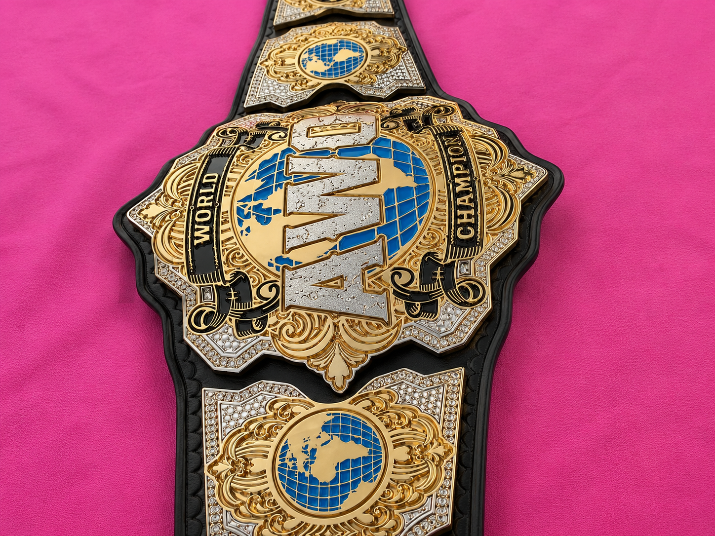 The 24K CNC AWO World Champion Premium CNC Championship Belt Replica Reg