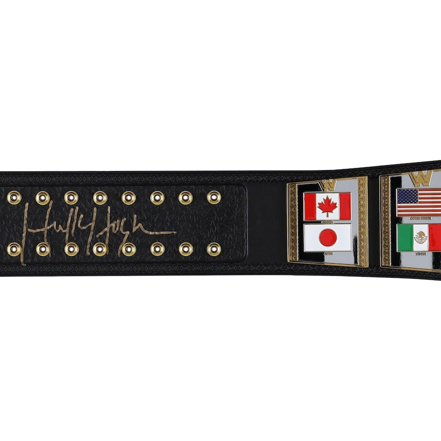 Hulk Hogan WWE Autographed Hogan Signature Series Replica Title Belt Championship Belts Online