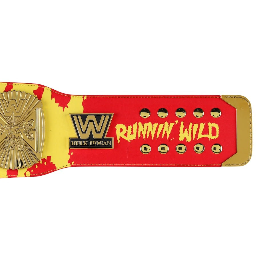 Hulk Hogan WWE Autographed Hogan Signature Series Replica Title Belt Championship Belts Online